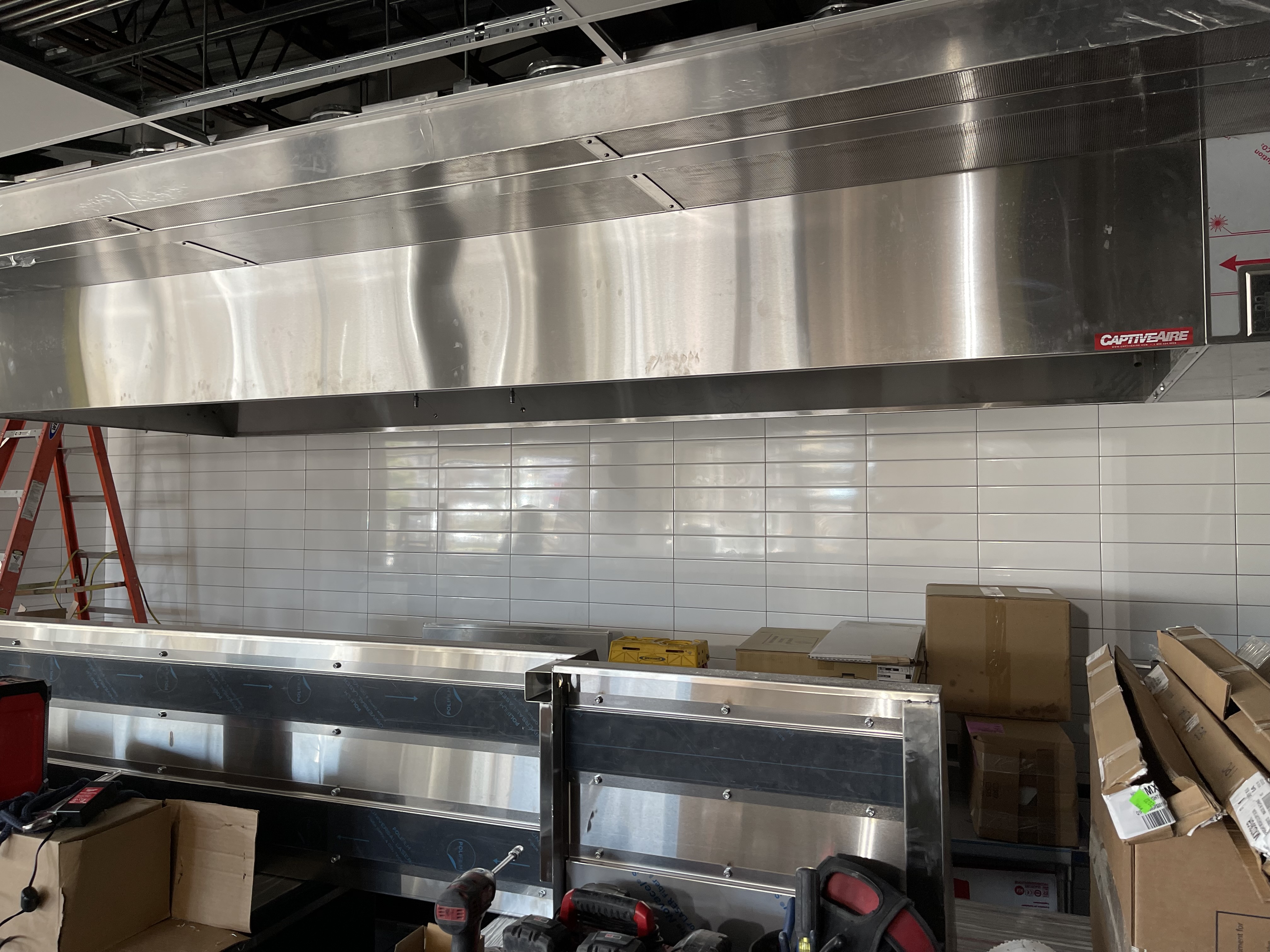 Type 1 and Type 2 Commercial Kitchen Hood Vent